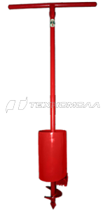 Бур почвенный МБ STANDART PROFI 200 мм 2-х шнеков