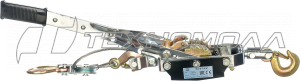Лебедка рычажная (тяговое усилие 4000 кг, трос 3м) EURO-LIFT P40SS 00004742
