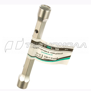 Ключ трубчатый торцевой усиленный, 12х13 мм, CrV// Stels