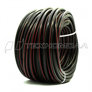 Рукав газовый ВРТ 9ммм Черный с красной полосой