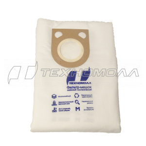 Мешки для пылесоса сменные синтетический ТЕХНОМОЛЛ 005