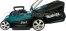 Газонокосилка Makita ELM3320