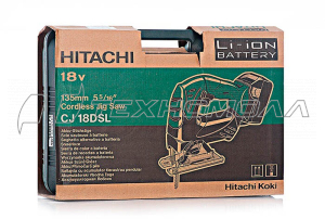 Аккумуляторный лобзик Hitachi CJ18DSL