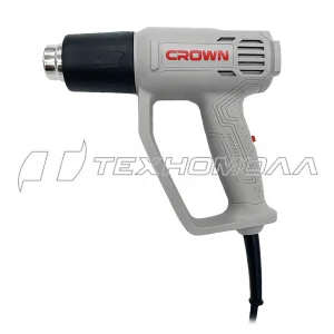 Фен технический CROWN CT19041K 1800Вт, 50/350/600℃, 600/300/600 л/мин