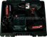 Аккумуляторный винтоверт Metabo BS 18 LT Set с набором оснастки 602102600