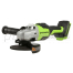 Ак. угловая шлифмашина Greenworks GD24AG без ЗУ и АКБ
