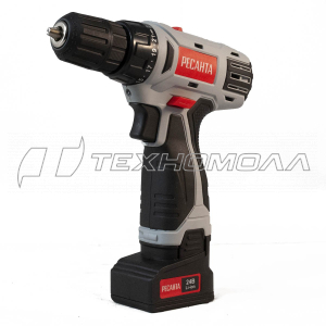 Ак. дрель РЕСАНТА ДА-24-2ЛК, 2АКБ