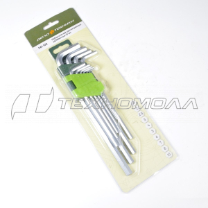 Набор ключей шестигранных 10 шт. длинных 561102