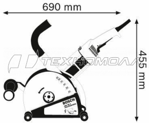 Штроборез Bosch GNF 65 A 0.601.368.708