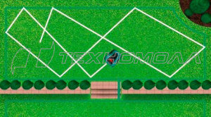 Аккумуляторная газонокосилка-робот Bosch Indego 400 Connect 0.600.8B0.101