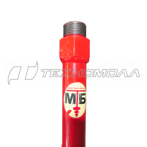 Бур земляной 350 мм с удлинителями 110 и 80см. Ø32 Standart