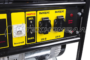 Бензогенератор Huter DY6500L