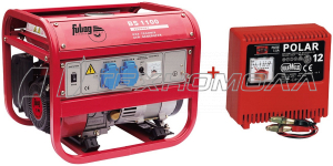 Набор электростанция FUBAG BS 1100 + зарядное устройство BLUE WELD POLAR 12 (807624)