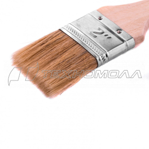 Кисть плоская "Стандарт"2",нат.щетина,дер.рMATRIX