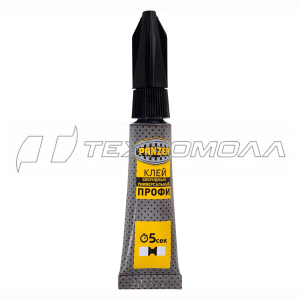 КЛЕЙ СЕКУНДНЫЙ "ПРОФИ" УНИВЕРСАЛЬНЫЙ 3 Г "PANZER"