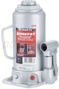 Домкрат MATRIX 15 т, h подъема 230-460 мм