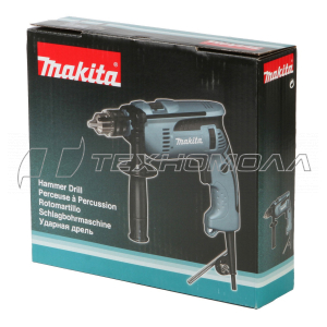 Эл. дрель Makita HP 1640 680 Вт ударная 13 мм