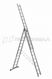 Стремянка 5 ступеней, рабочая высота 1030 алюм..Ам705