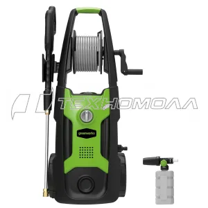 Мойка высокого давления электрическая GREENWORKS GPWG5II 2000Вт