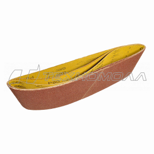 Лента абразивная бесконечная, P 80, 100 х 610 мм, 3 шт. Matrix