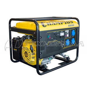 Бензогенератор CHAMPION GG6500 5/5,5кВт, 72,5 кг Бензогенератор CHAMPION GG6500 5/5,5кВт, 72,5 кг