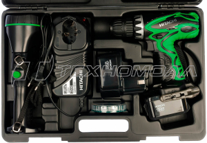 Аккумуляторная дрель-шуруповерт Hitachi DS12DVF3
