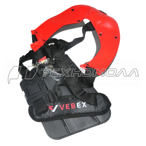 Ремень наплечный для бензокосы VBX-R001 ранцевый, с защитой бедра, VEBEX