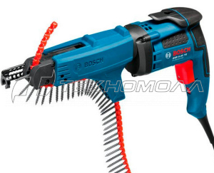 Ленточный шуруповерт Bosch GSR 6-45 TE + MA 55 Professional 0.601.445.101