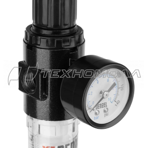 Фильтр-регулятор FR1500, 10 бар, 1500 л/мин, 1/4"// Denzel