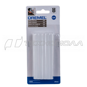 Клеевые стержни DREMEL (GG01) 100 x 7 мм, 12 шт