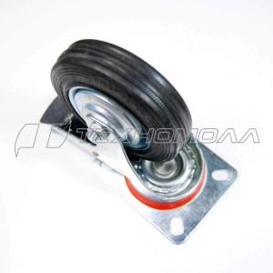 Кoлеcнaя опора промышленная повор с тормоз 100 мм