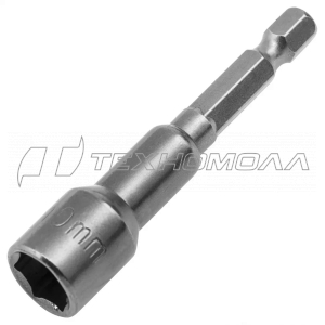 Биты с торцевыми головками 10х65 мм, 2 шт. Matrix