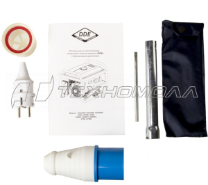 Бензиновый генератор DDE G650E3 917-446