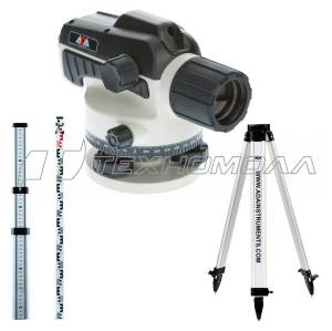 Оптический нивелир ADA Ruber 32 + Light S + Staff3