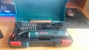 Аккумуляторная отвертка Bosch GO kit 0.601.9H2.021