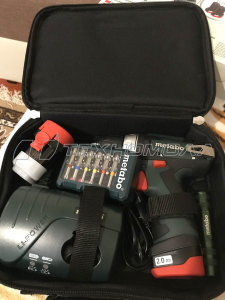 Аккумуляторный винтоверт Metabo PowerMaxx BS 600079550