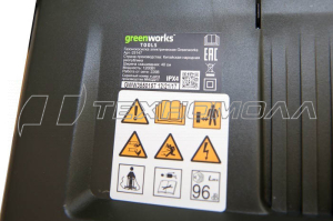 Электрическая газонокосилка GreenWorks GLM1240 25147