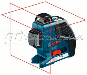 Линейный лазерный нивелир Bosch GLL 2-80 P + штатив BS 150 + вкладка под L-Boxx 0.601.063.205
