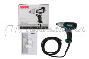 Эл. шуруповерт Макита TD0101 2 реж,100 Нм ударн