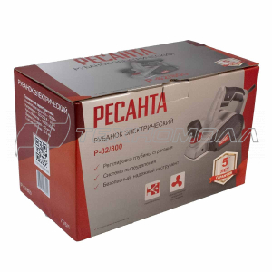 Эл. рубанок РЕСАНТА Р-82/800