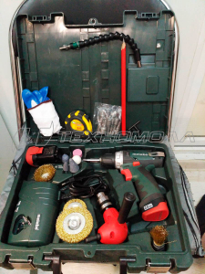 Аккумуляторный винтоверт Metabo PowerMaxx BS Basic Set 600080880