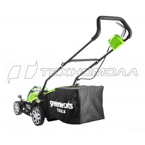 Аккумуляторная газонокосилка Greenworks G40LM35