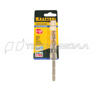 Сверло KRAFTOOL "EXPERT",8,0х120мм