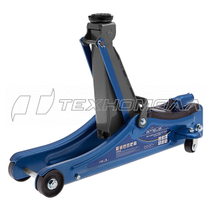 Домкрат гидравлический подкатной, 2т Low Profile, 80-380 мм, в пласт. кейсе// Stels