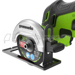 Ак. угловая шлифмашина Greenworks GD24UCS