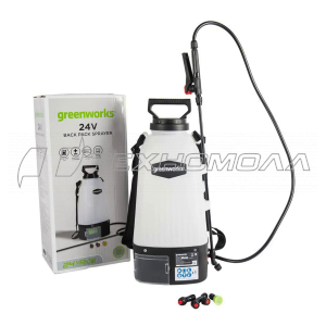 Садовый опрыскиватель GreenWorks GSP1250 24V