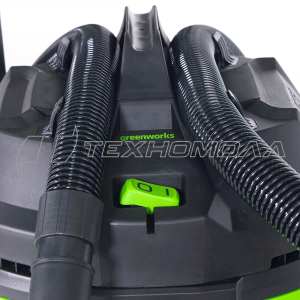 Пылесос строительный Greenworks G120WDV