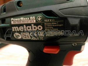 Аккумуляторный винтоверт Metabo PowerMaxx BS 600079500