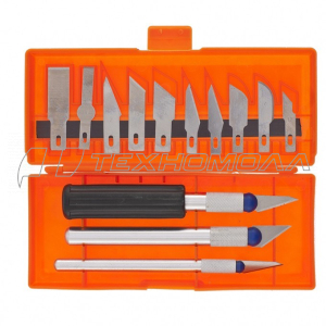 Набор резцов по дереву,пластмассовые рукоятки,13шт