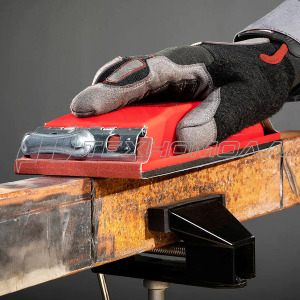 Брусок для шлифования, 210 х 105 мм, пластиковый с зажимами Matrix